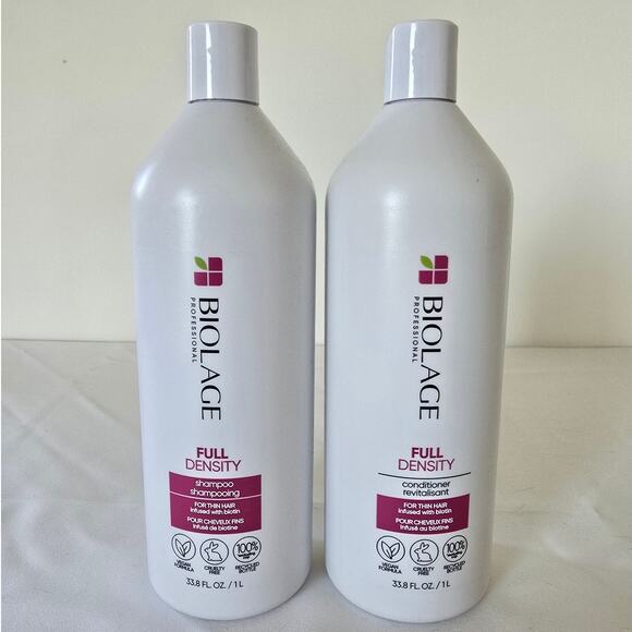 Biolage Full Density Shampoo & Conditioner 33.8oz Liter Duo Set - Picture 1 of 5